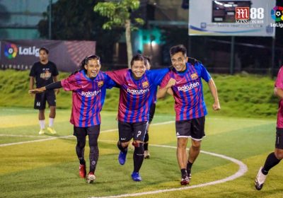 Fans La Liga Berpartisipasi Dalam Turnamen Persahabatan El Clásico di Yogyakarta