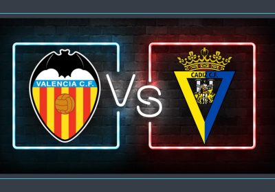 Valencia C.F. vs. Cadiz C.F. logo match