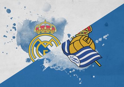 Real Madrid vs Real Sociedad logo match