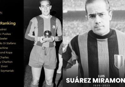 Biểu tượng bóng đá Tây Ban Nha Luis Suarez qua đời