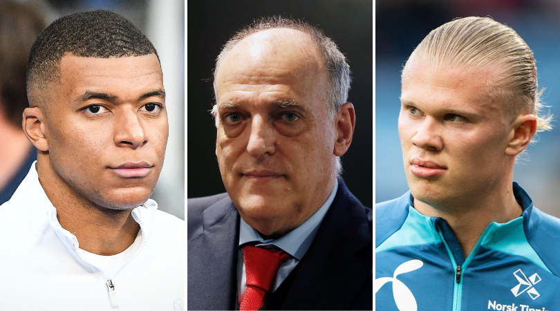 Chủ tịch LaLiga nổi đoá khi không có Mbappe và Haaland gia nhập giải đấu