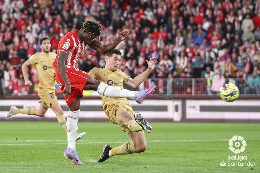 Tour scored the winning goal for Almeria