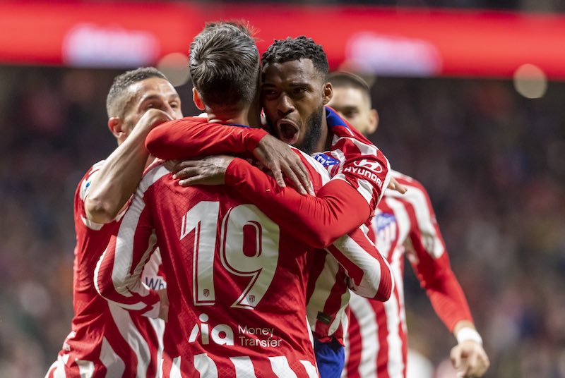 Thomas Lemar sealed Atletico win