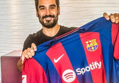 Gundogan signed for Barcelona