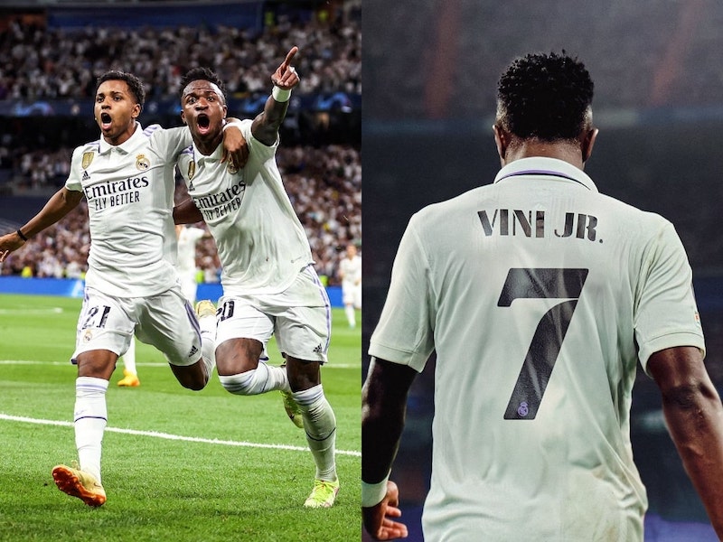 Real Madrid - Vinicius Jr handed legendary number 7