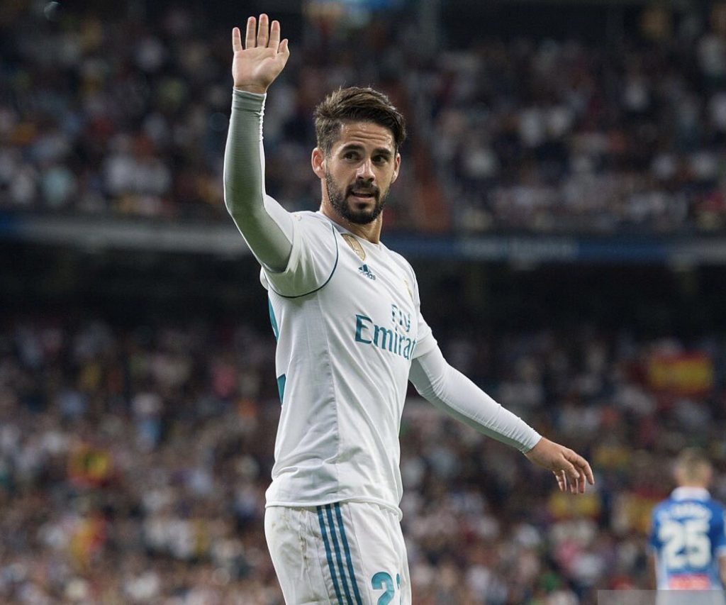 Isco's peak was at Real Madrid