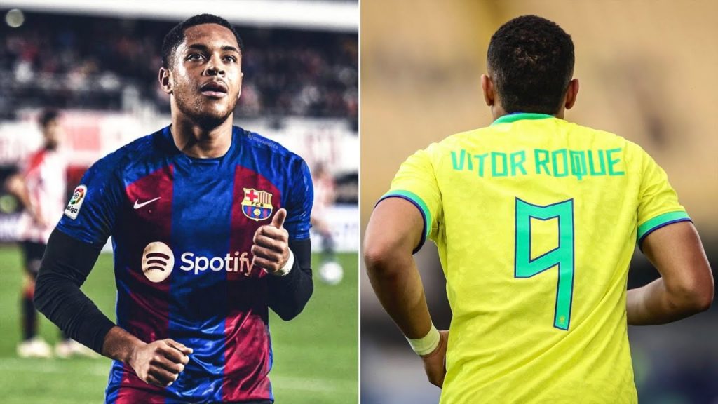 Vitor Roque joins Barcelona