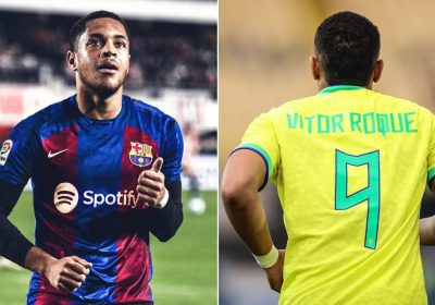 Vitor Roque joins Barcelona