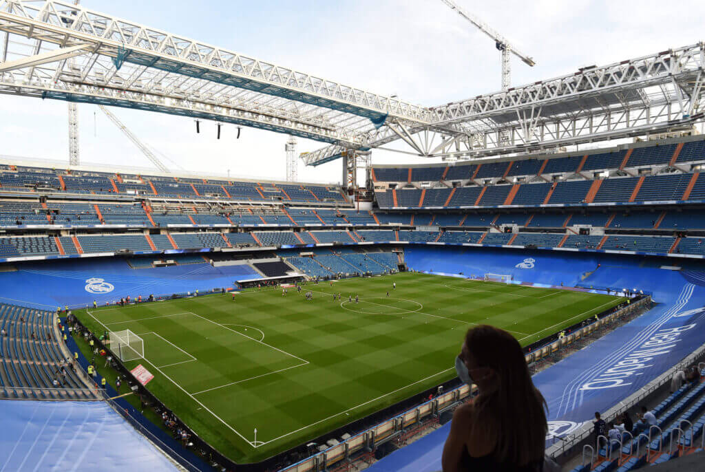 Unfinished Bernabeu set to be opened on December