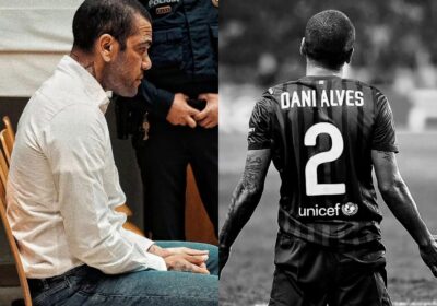 Barcelona removed Dani Alves as Legend
