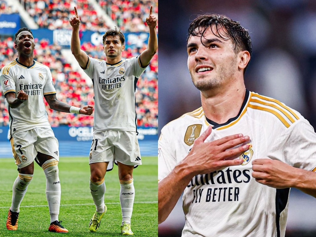 Vinicius Jr and Brahim Diaz scored during Real Madrid's win