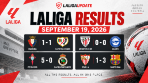 Laliga Result - September 19 2026