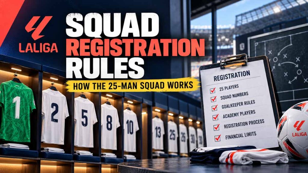Featured image of Laliga Squad Registration Rules