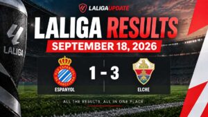 Laliga Result September 18