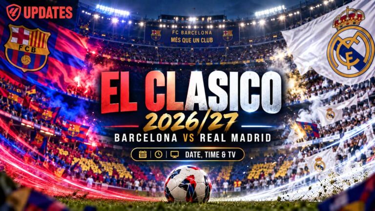 Featured image of article El Clasico 2026/2 Stadium Showdown