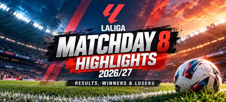 Laliga Matchday 8 Highlights 2026/27