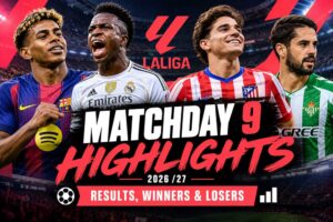 Featured Image of article Laliga Matchday 9 Highlights