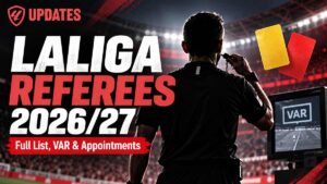 Featured Image of article LaLiga Referees 2026 27 VAR Update