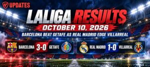 Laliga Result October 10 2026