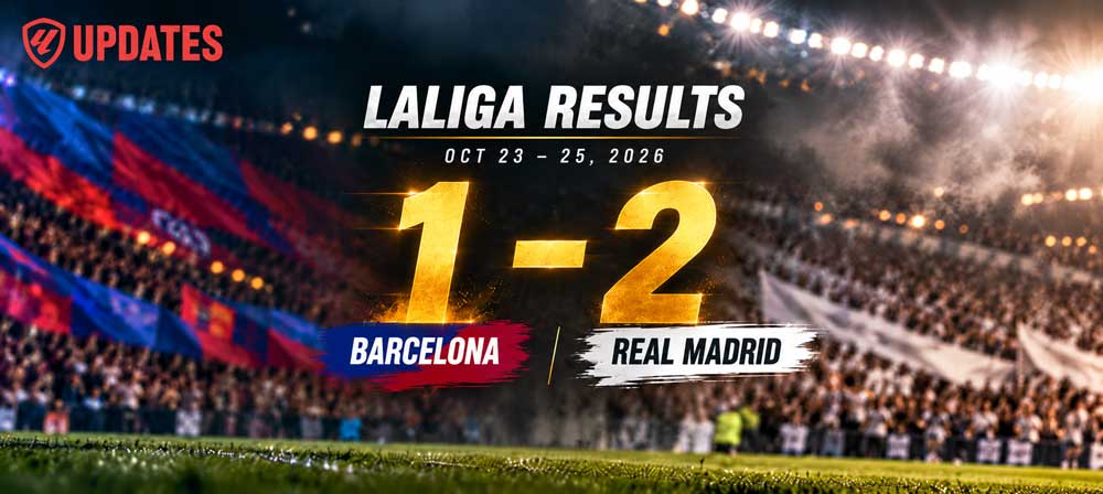 Featured Image of article Laliga Result October 23-25