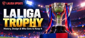 LaLiga Trophy History and Glory Banner