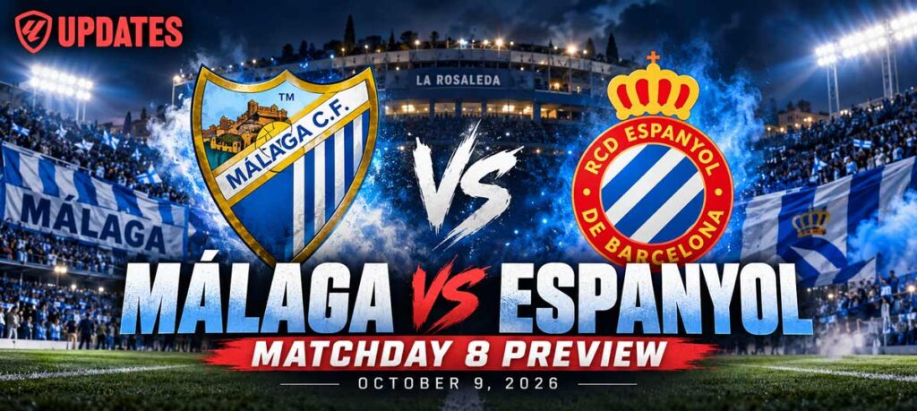 Featured image of article Malaga vs Espanyol Matchday Preview