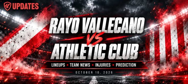 Featured image of article Rayo Vallecano vs Athletic Club Preview